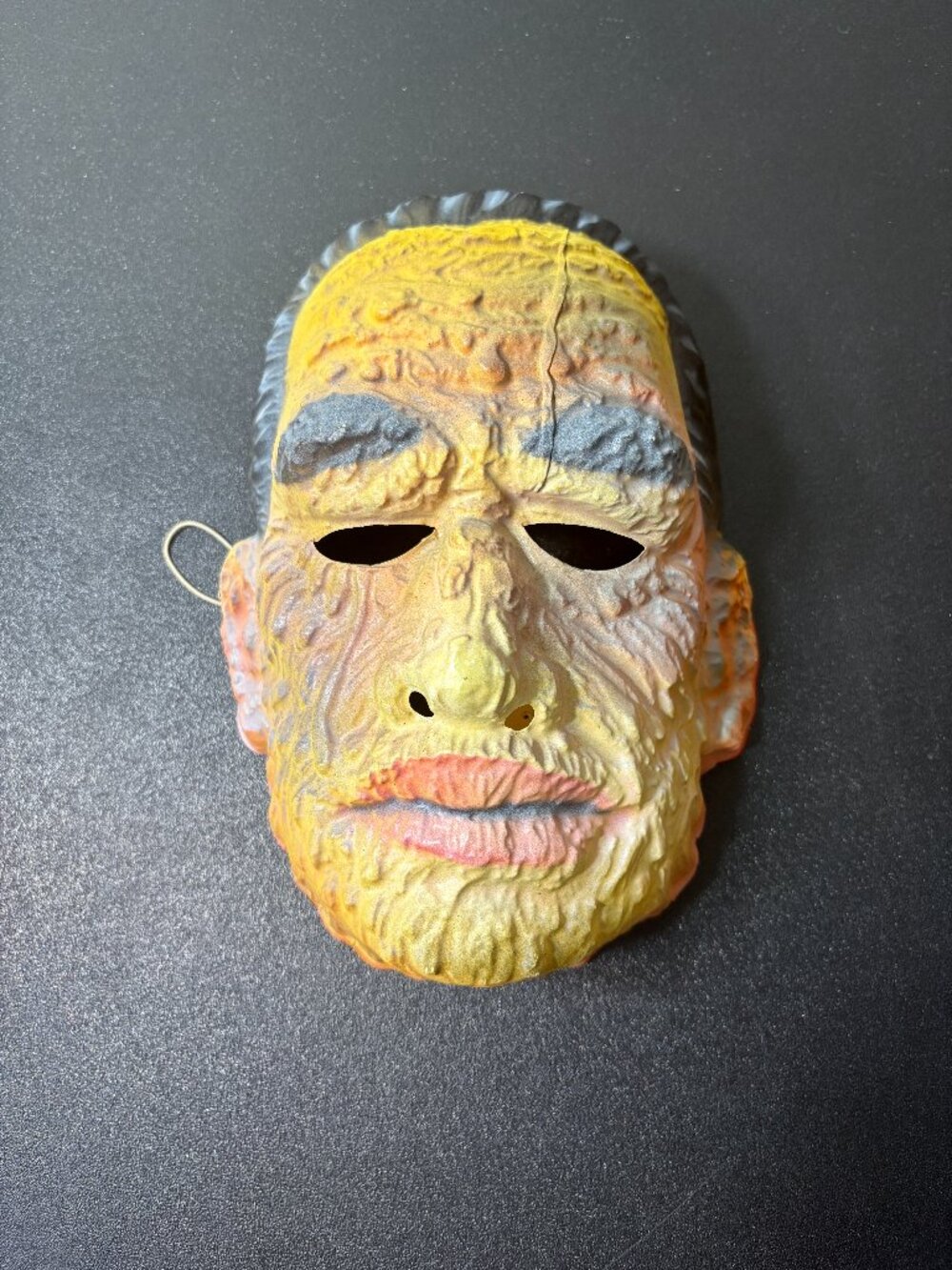 Vintage Halloween Plastic Monster Mask